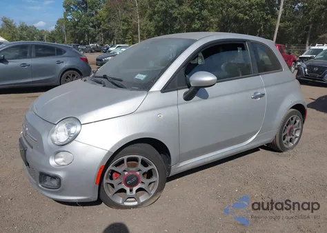 2012 Fiat 500 Sport from USA, damaged, VIN 3C3CFFBR9CT357635